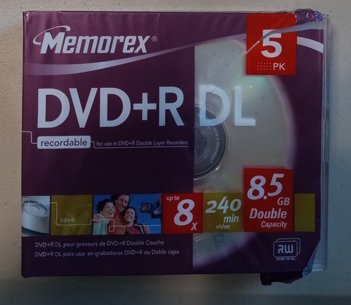 Pack memorex dvd - pack, dvd+r