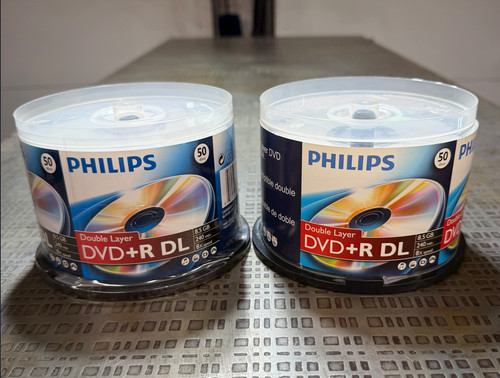 Philips dvd dl - 8x, dvd+r